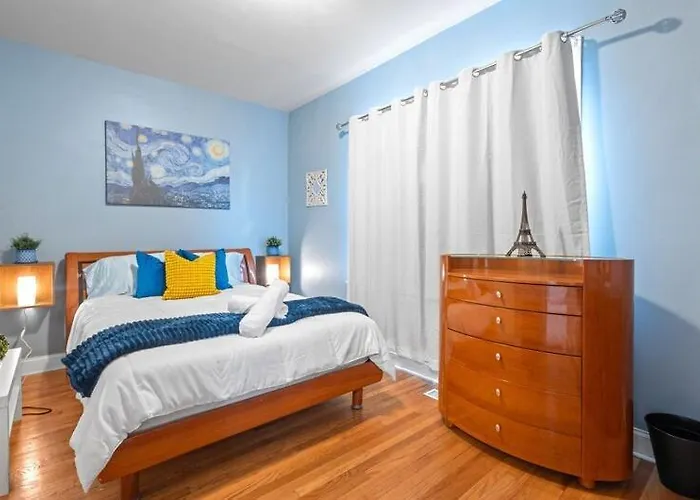 Apartment New Luxurious 5bd-2ba Duplex-free Wine-2car Parking *